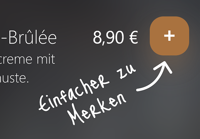 Anleitung zur Nutzung der Merkliste